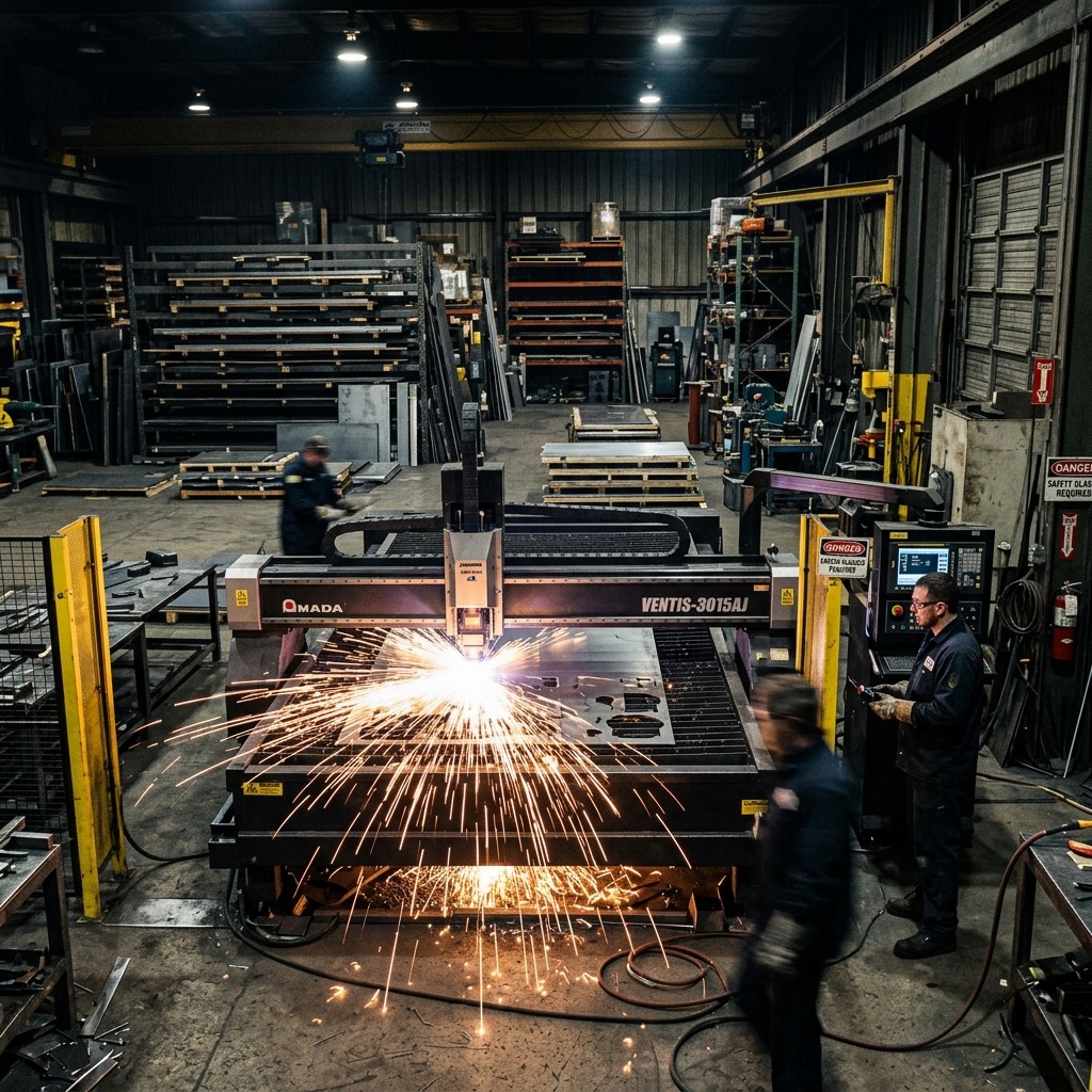 CNC Laser Cutting and Metal Fabrication